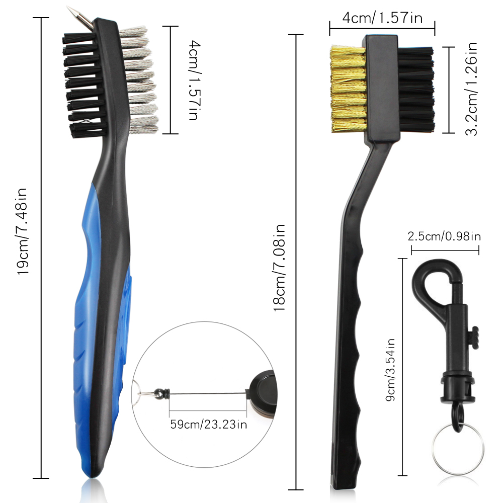 2Pcs/Set Golf Club Brush Golf  - огляд і ціна Golf Equipment Junior
