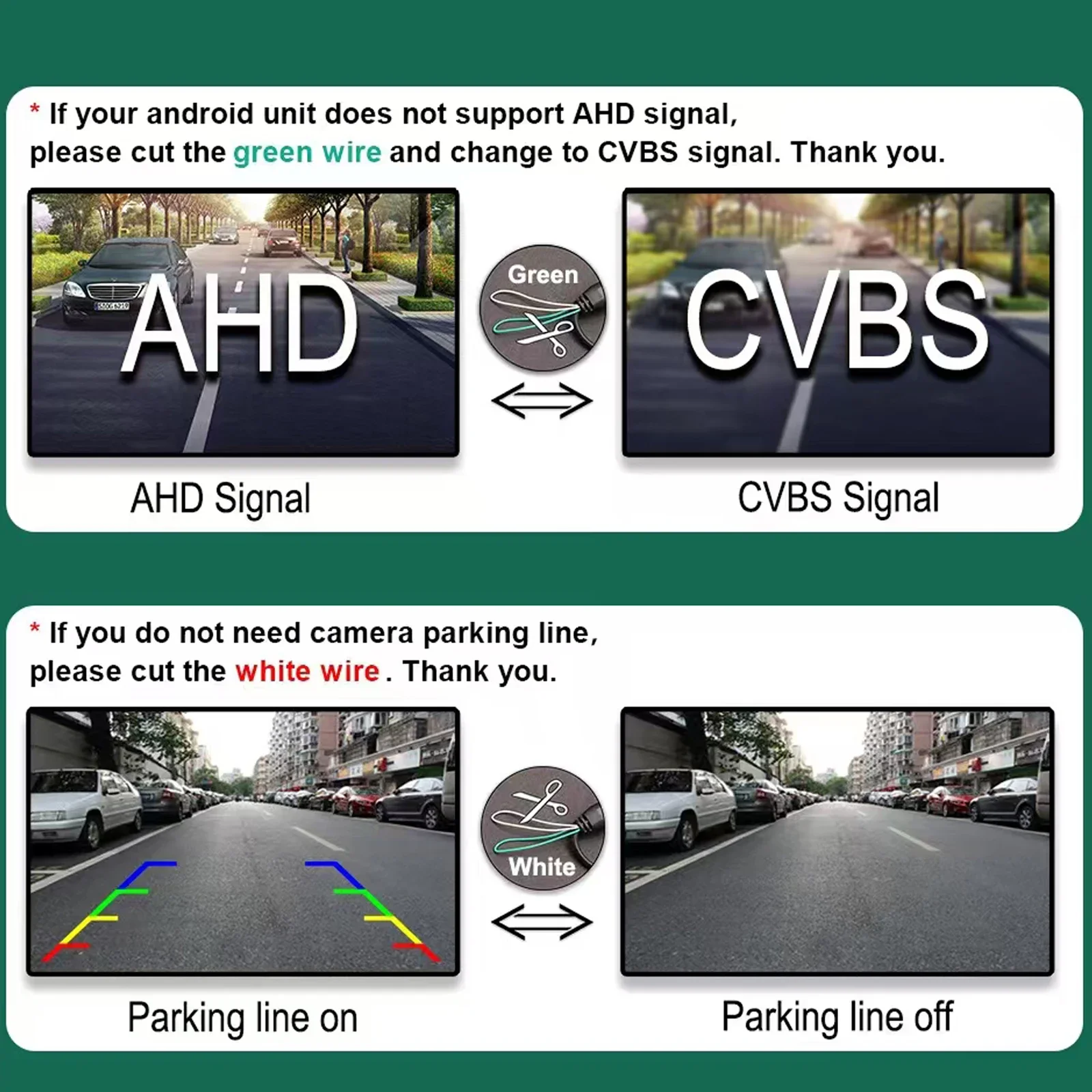 QXNY AHD CVBS  Backup Camera V - огляд і ціна Golf Equipment Used
