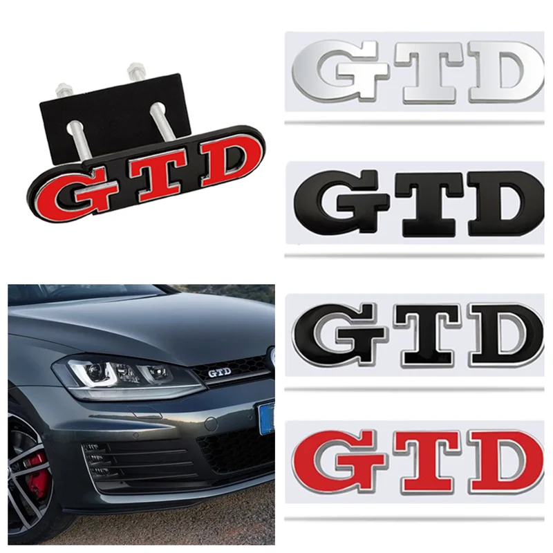 3D Metal GTD Logo Car Rear Tru - огляд і ціна Golf Equipment Used