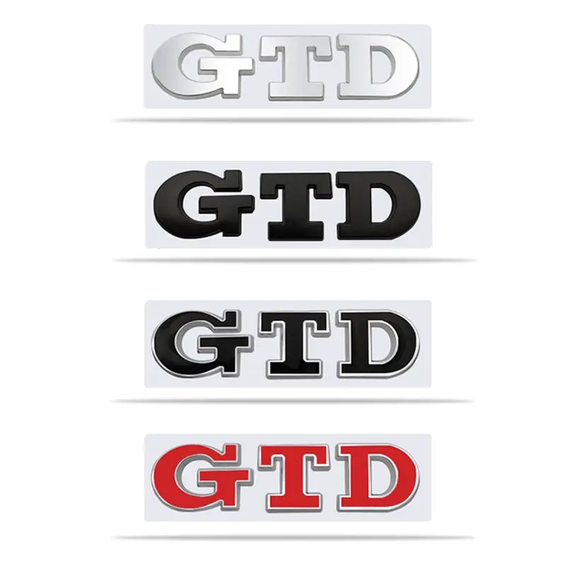 3D Metal GTD Logo Car Rear Tru - огляд і ціна Golf Equipment Used