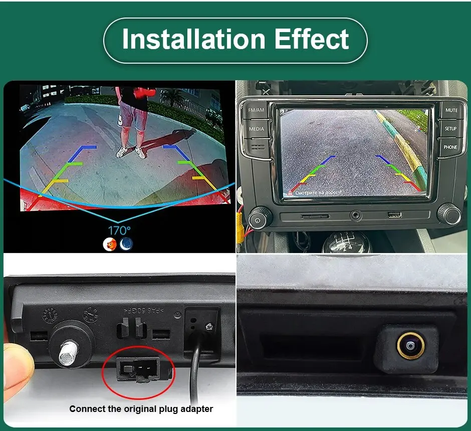 170 HD Car Rear View Camera fo - огляд і ціна Golf Equipment Used