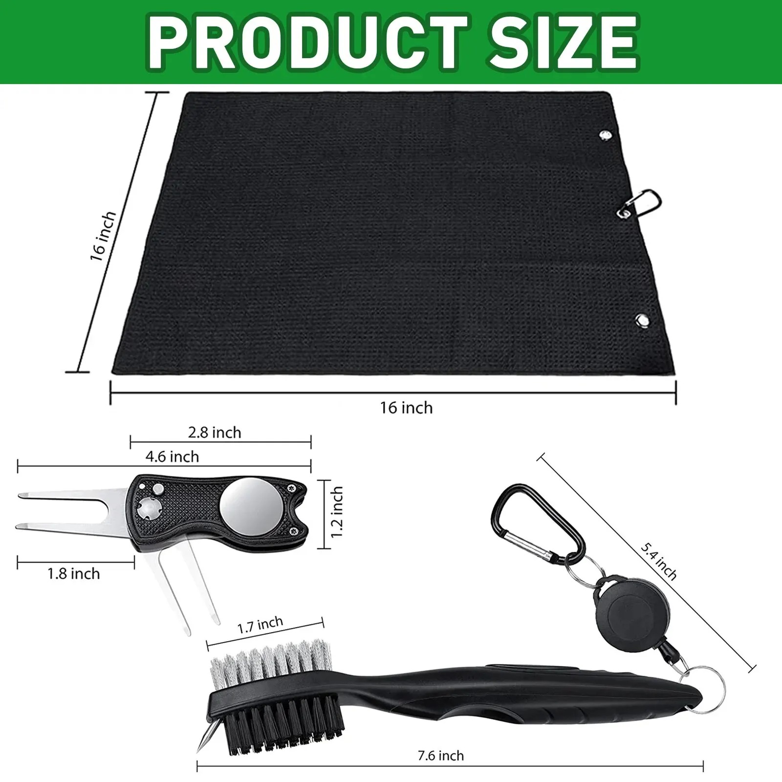 Golf Club Brush and Towel Clea - огляд і ціна Golf Equipment Junior